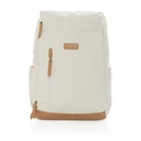 Impact AWARE™ 16 oz. recycled canvas 15" laptop backpack