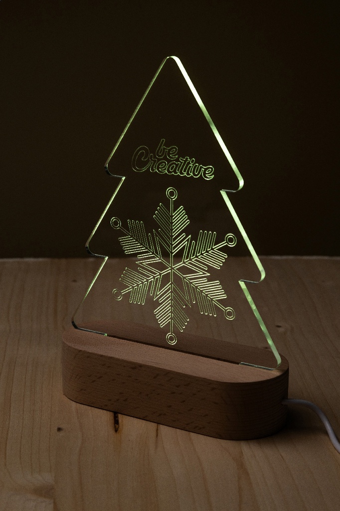 Kerstboom LED licht trofee #2