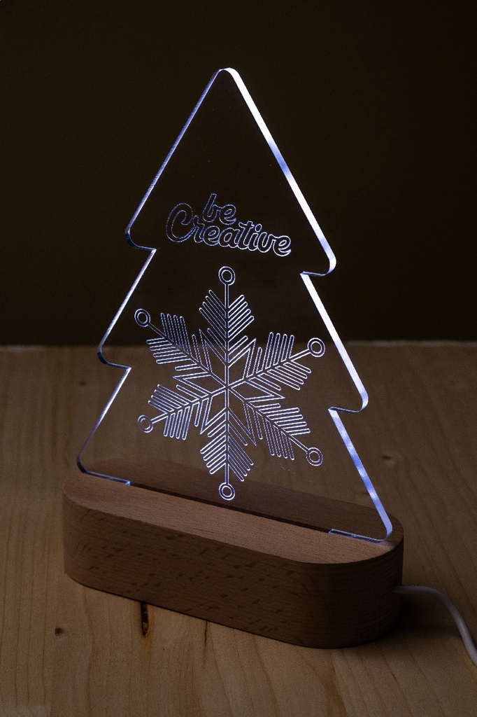 Kerstboom LED licht trofee #3