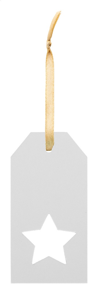 aangepast cadeaulabel, ster #1