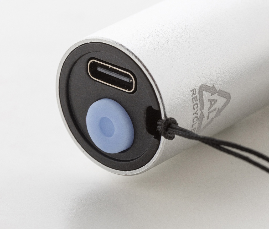 oplaadbare zaklamp van gerecycled aluminium #5