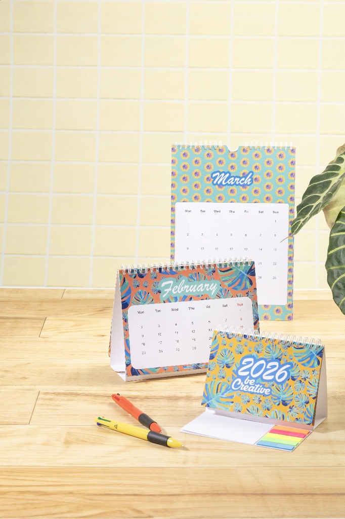 aangepaste bureau kalender #6