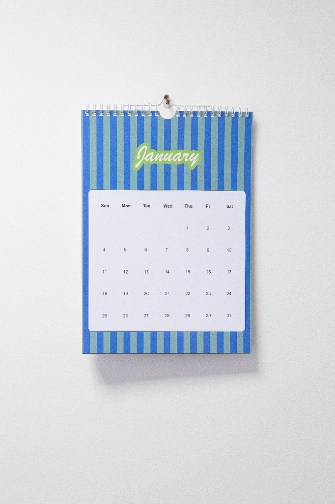 aangepaste muur kalender #5