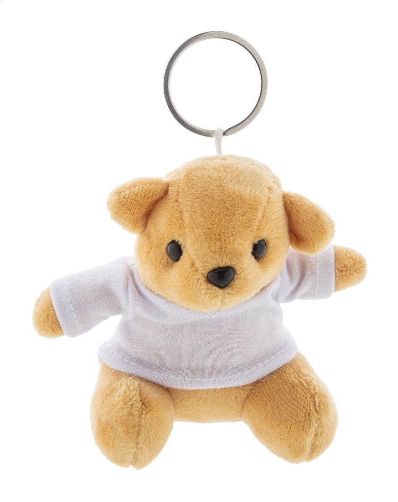 pluche teddybeer sleutelhanger #1