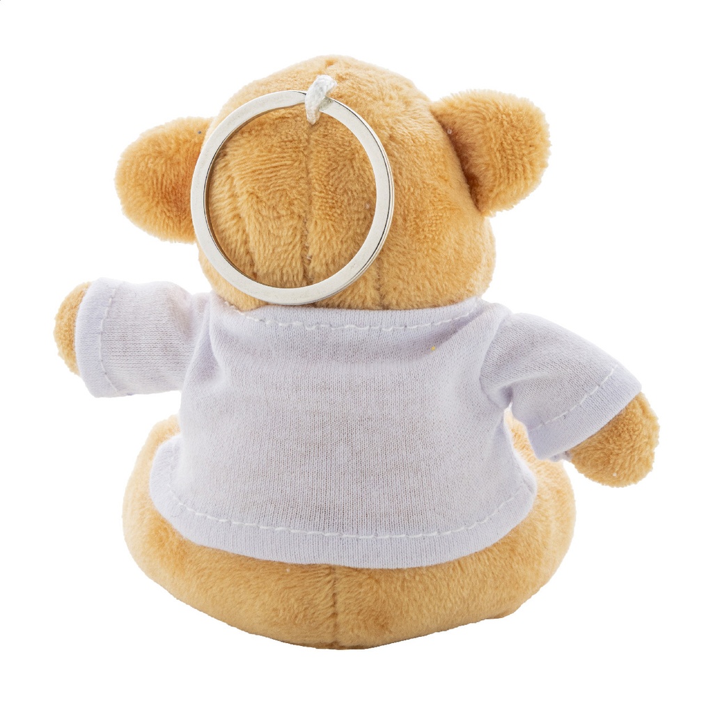 pluche teddybeer sleutelhanger #5
