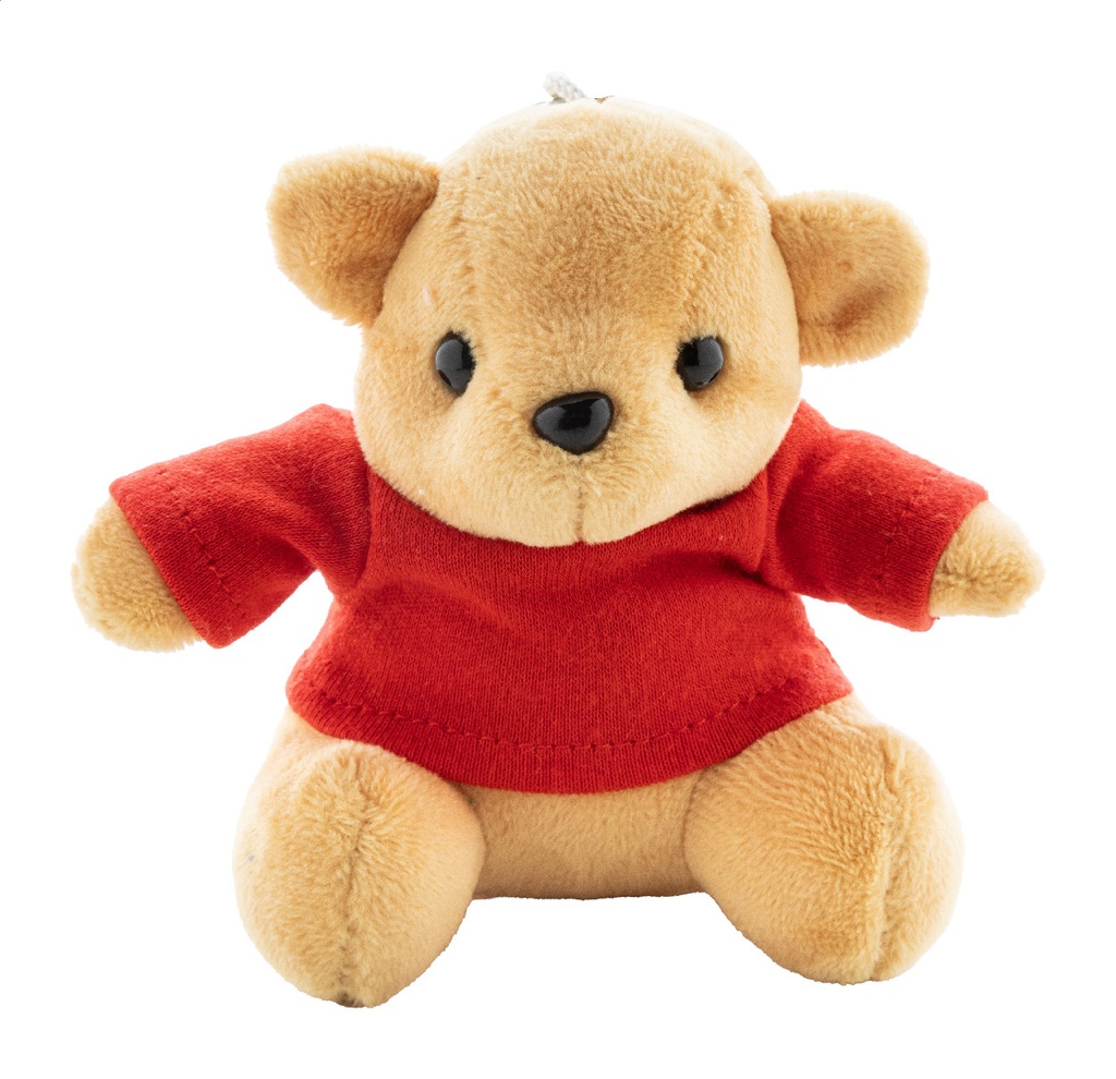 pluche teddybeer sleutelhanger #3