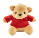 pluche teddybeer sleutelhanger #3
