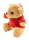 pluche teddybeer sleutelhanger #4