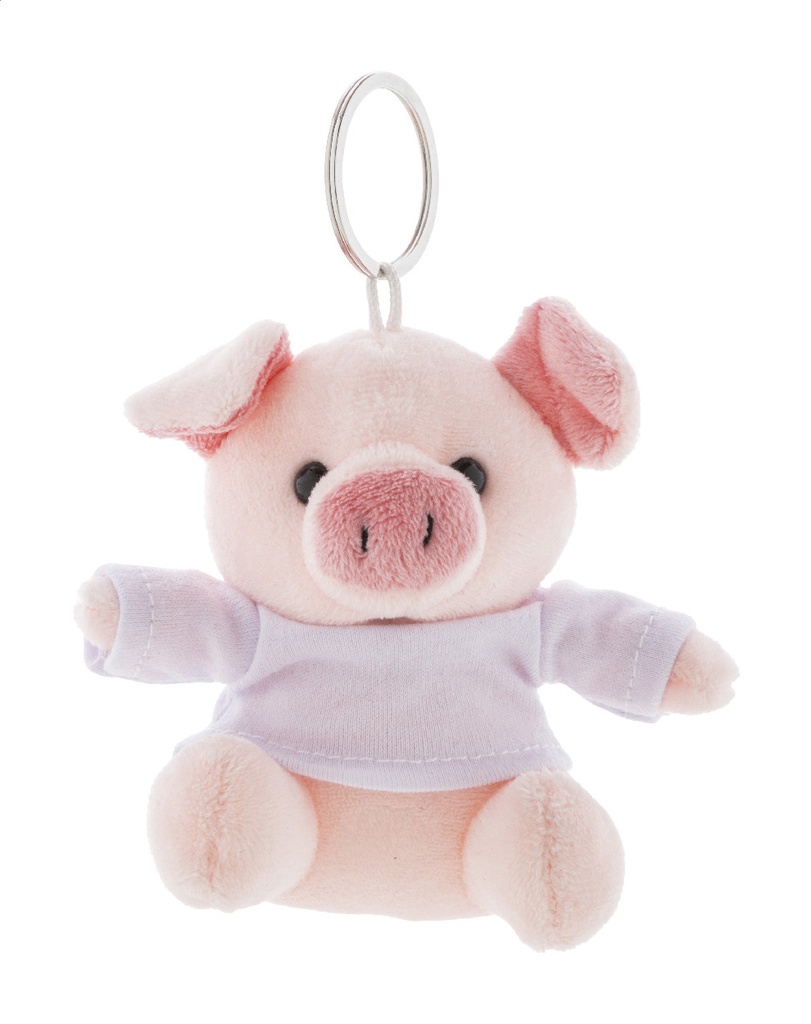 pluche varken sleutelhanger #2