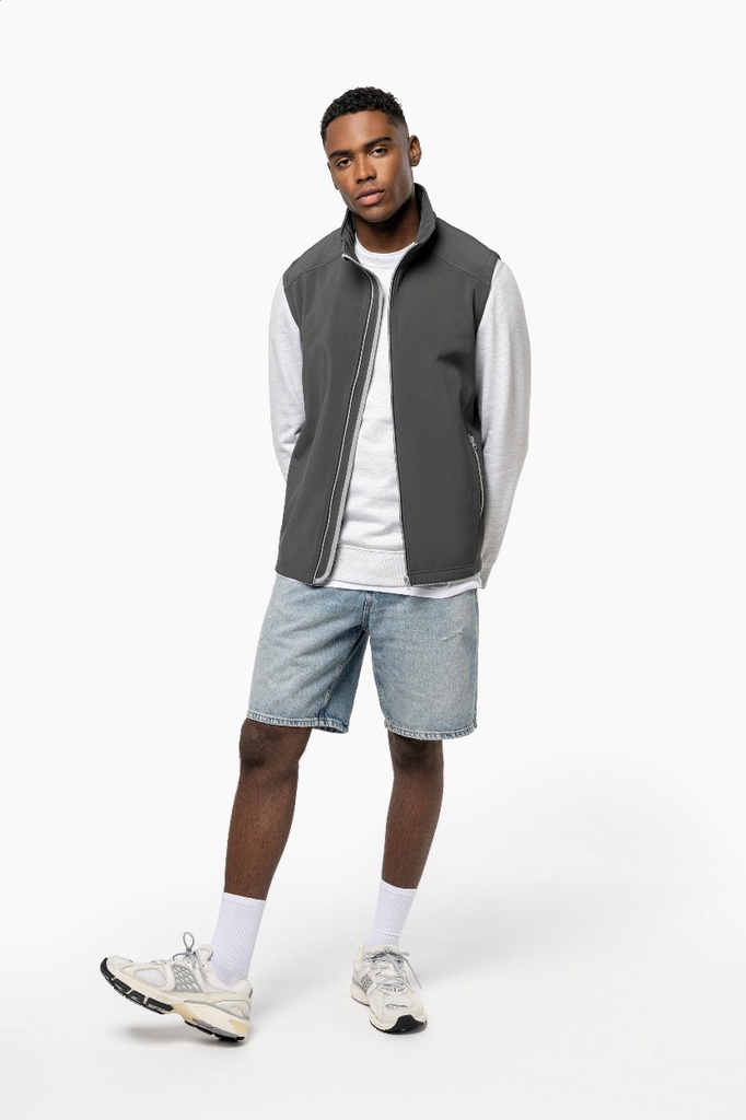 2-laags softshell bodywarmer vest #10