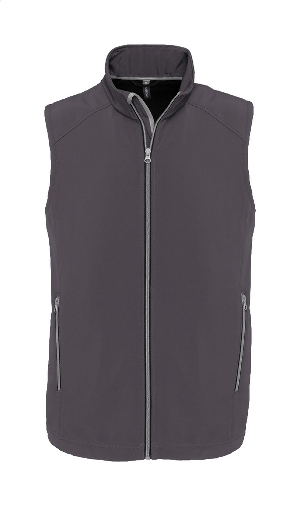 2-laags softshell bodywarmer vest #1