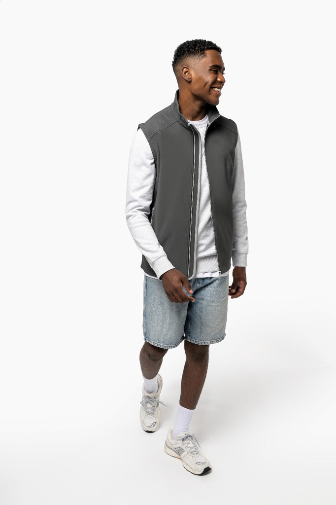 2-laags softshell bodywarmer vest #5