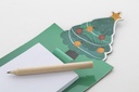 Kerstmis magnetisch notitieblok, kerstboom #4
