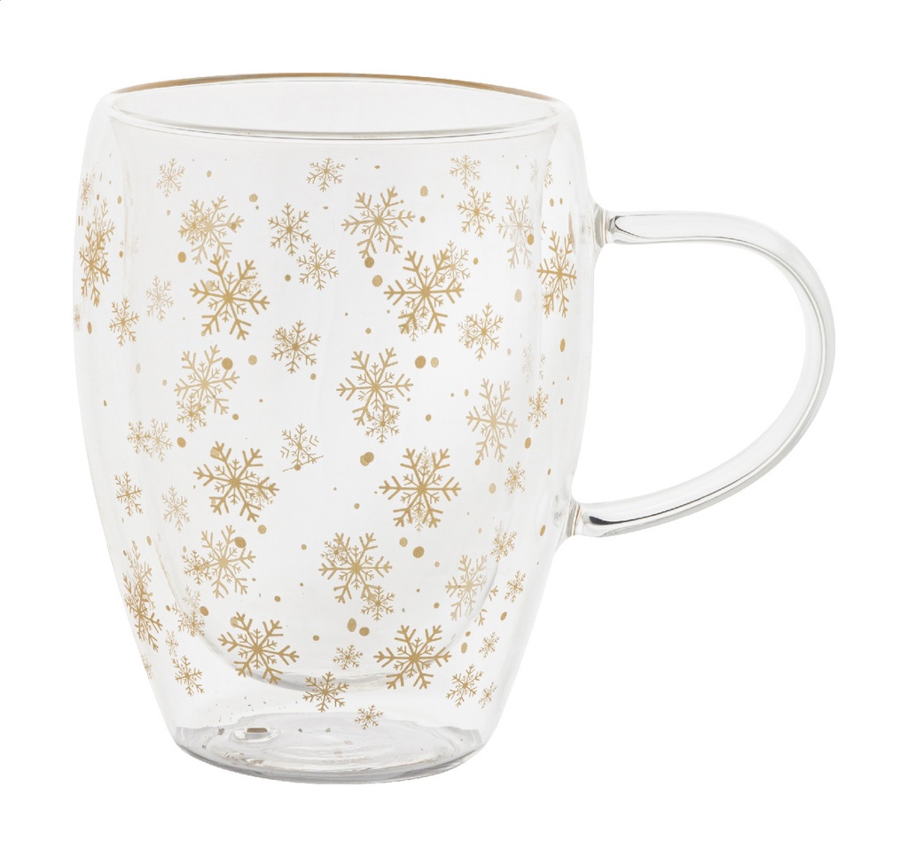 Kerst glazen thermomok #1