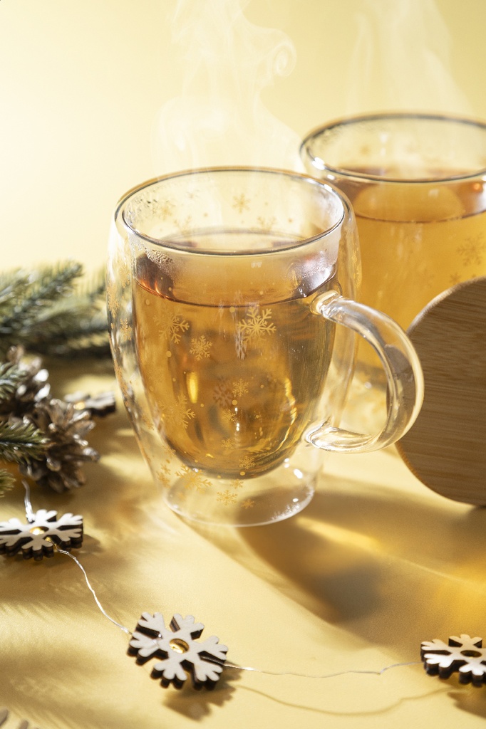 Kerst glazen thermomok #5