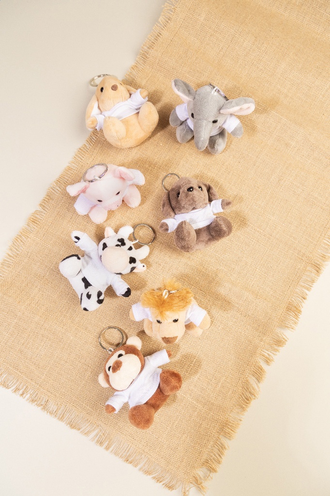 pluche konijntje sleutelhanger #6