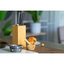Bamboo Knife Block Santoku