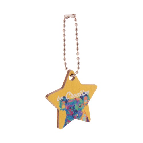 Custom keyring CreaFob Wood