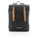 Canvas laptop backpack PVC free