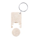 Trolley coin keyring Prook