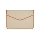 VINGA Bosler GRS recycled canvas 14" laptop sleeve