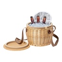 Wicker picnic basket Bubu