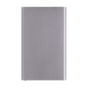 RCS recycled plastic/aluminum 4000 mah powerbank with type C