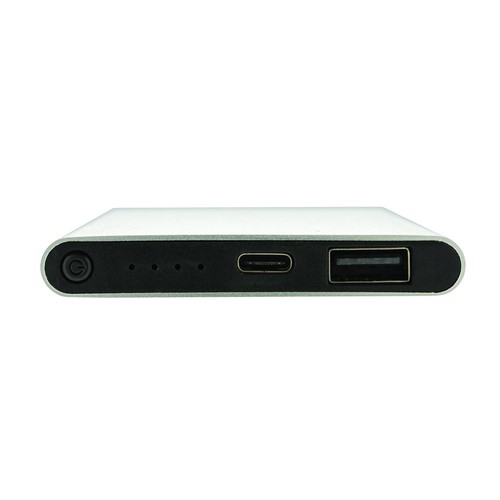 RCS recycled plastic/aluminum 4000 mah powerbank with type C