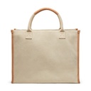 VINGA Bosler RCS recycled canvas office tote