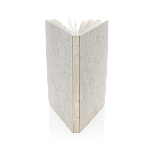 Phrase GRS certified recycled felt A5 notebook
