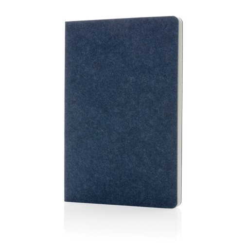 Phrase GRS certified recycled felt A5 notebook