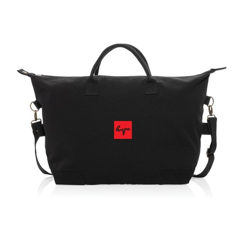 Kezar AWARE™ 500 gsm recycled canvas deluxe weekend bag