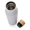 Gaia RCS certified recycled stainless steel vacuum bottle