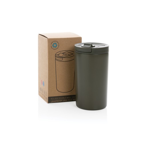RCS RSS Double wall vacuum leakproof lock mug