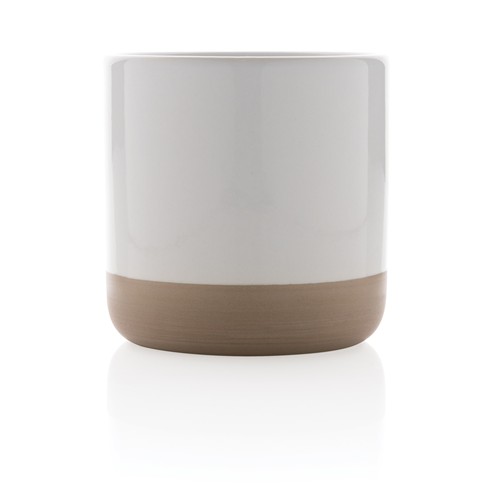 Glazed ceramic mug 360ml