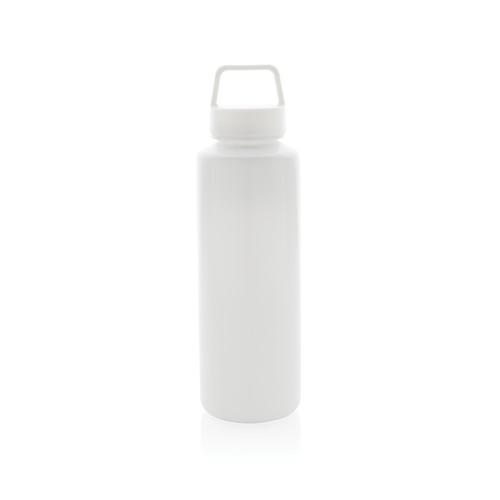 RCS certified recycled PP water bottle with handle