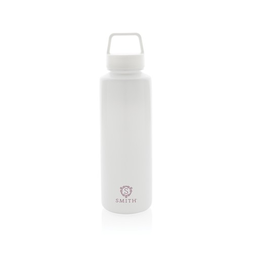 RCS certified recycled PP water bottle with handle