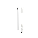 Aluminum inkless pen with eraser