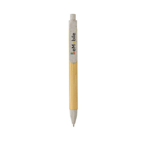 Write responsible recycled paper barrel pen
