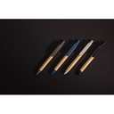 Write responsible recycled paper barrel pen