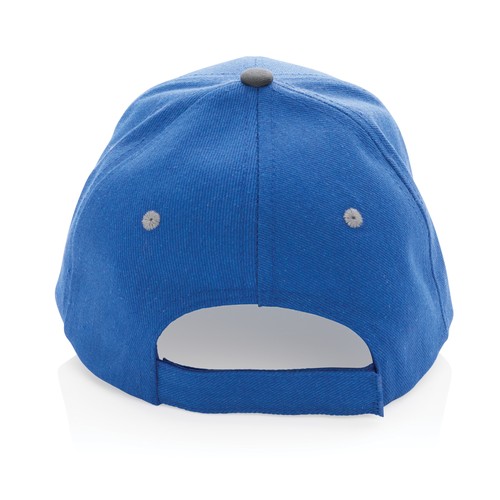 Impact AWARE™ Brushed rcotton 6 panel contrast cap 280gr
