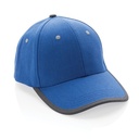 Impact AWARE™ Brushed rcotton 6 panel contrast cap 280gr