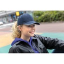 Impact AWARE™ Brushed rcotton 6 panel contrast cap 280gr