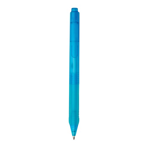 X9 frosted pen with silicone grip