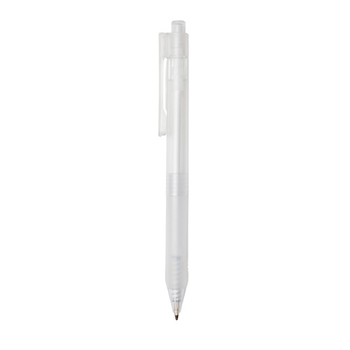 X9 frosted pen with silicone grip