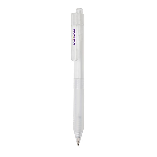 X9 frosted pen with silicone grip