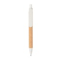 Write wheatstraw and cork pen
