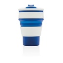 Foldable silicone cup