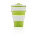 Foldable silicone cup