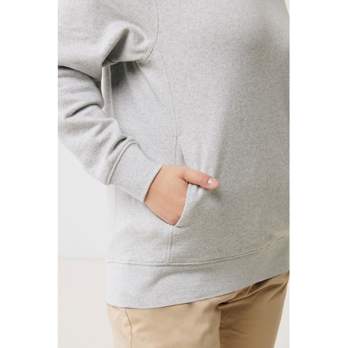 Iqoniq Yengo recycled cotton hoodie with sidepockets